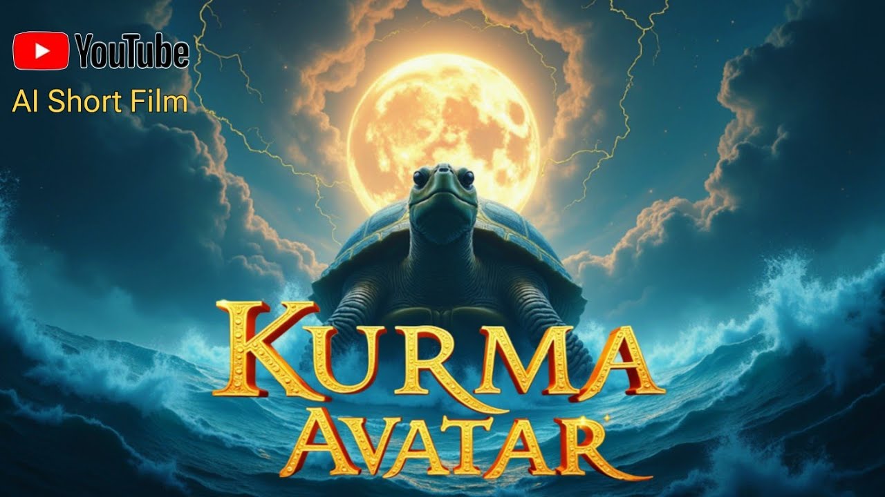 Kurma Avatar: One epic | AI Short Film | Vishnu Puran | bhakti Katha | कूर्म अवतार: एक महाकाव्य।