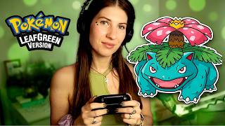 ASMR Pokémon LeafGreen Gameplay🍀🎮Whispers & Controller Clicks (in English)💤 screenshot 5
