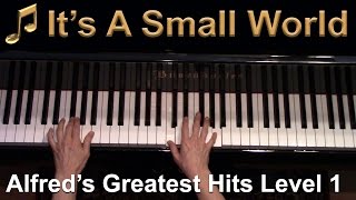 It's A Small World (Elementary Piano Solo)