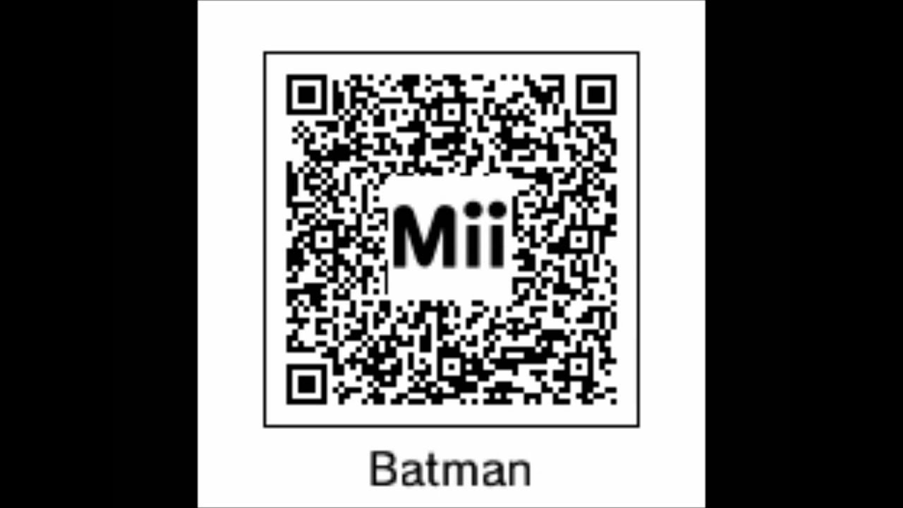 Quelques Qr Codes Miis 3DS - YouTube