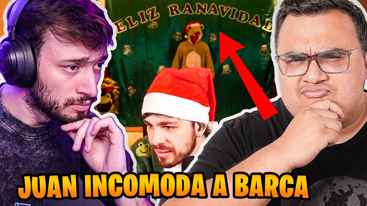 JUAN INCOMODA A BARCA CON SU DECORACIÓN DE RANAVIDAD