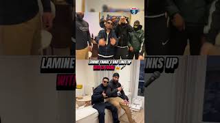 LAMINE YAMAL’S DAD LINKS UP WITH LA FOUINE 😱🎤🔥#LamineYamal #LaFouine #Barcelona #Music #Football