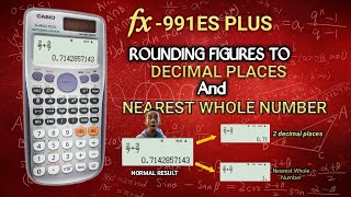 Thumbnail Rounding to Decimal Places and Nearest Whole number | Scientific Calculator(Fx-991ES PLUS, fx-115ES)