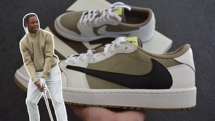 Air Jordan 1 Low Golf x Travis Scott 'Neutral Olive' (FZ3124-200) Release  Date. Nike SNKRS