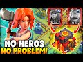 No Heroes No Problem! TH10 Valkyrie Attack Strategy (Clash of Clans)