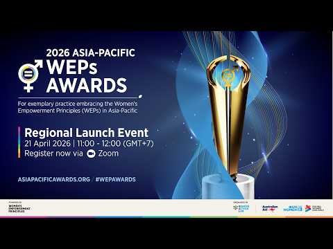 2026 Asia-Pacific WEPs Awards Launch