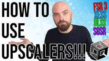 How to use Upscaling for Unity