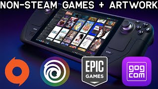 How to add non-steam games to steam deck WITH ARTWORK! | EASY (GOG/Epic/Origin/Uplay)