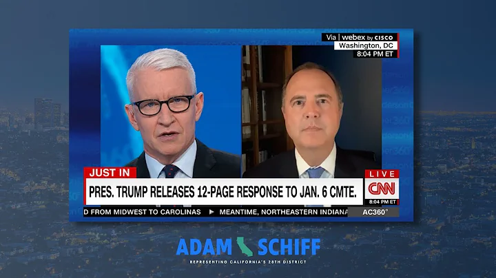 Rep. Schiff on CNN: Trump Knew There Was No Fraud