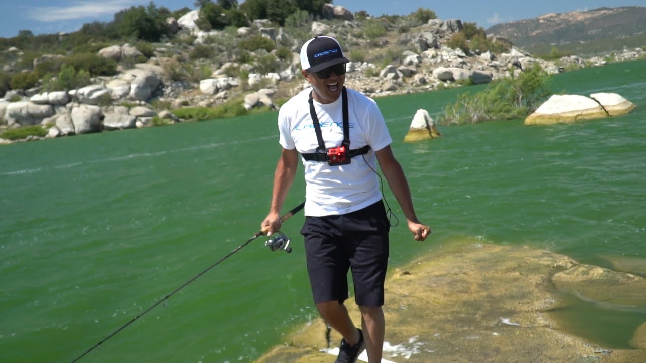 Epic Carp Bite! -- Fishing Lake Morena