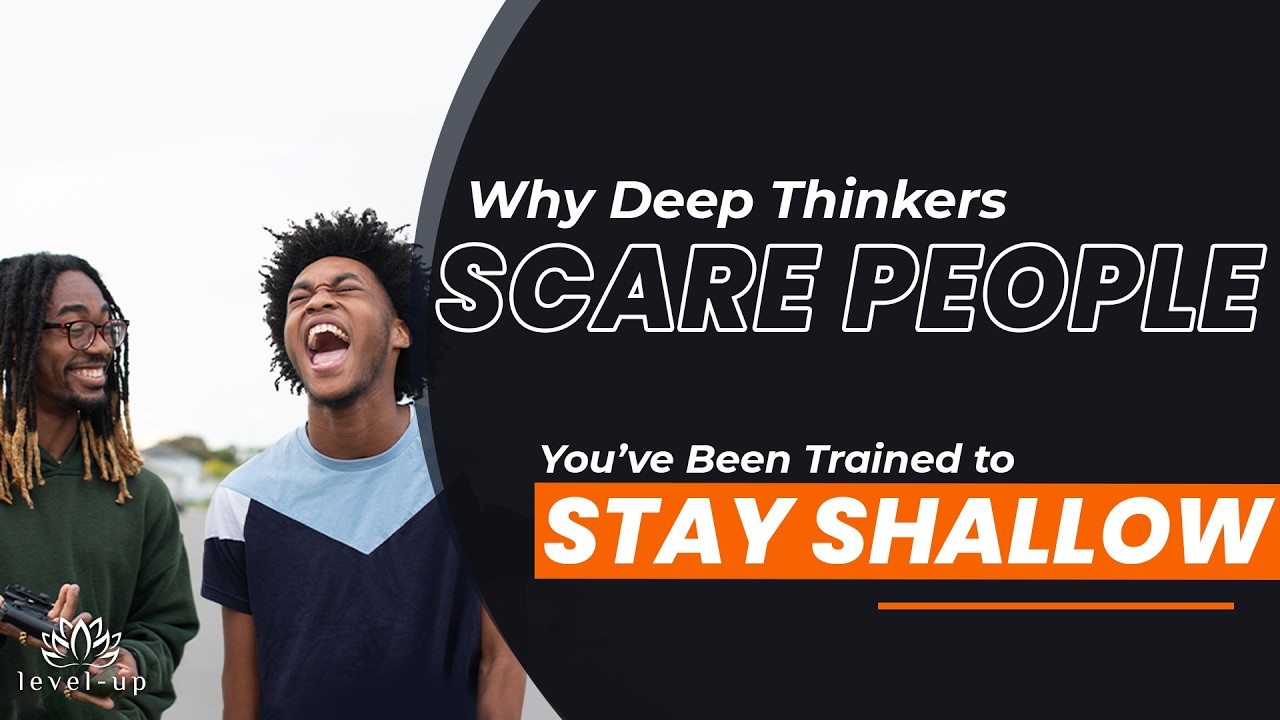 Почему глубокомыслящие люди пугают окружающих (и почему вас учили оставаться поверхностным)