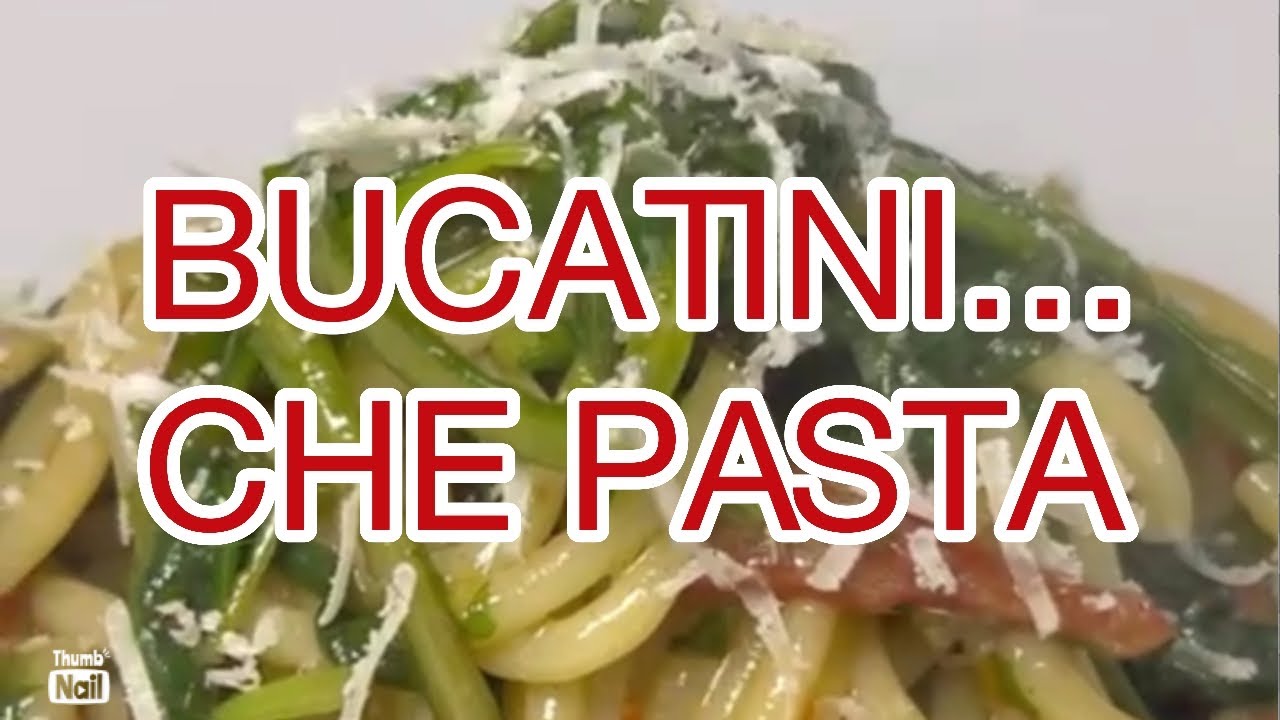 Bucatini Aglio, Olio e Cicoria