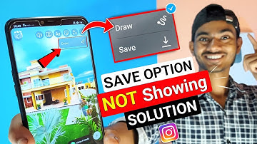 Instagram Reels Save Option Not Showing | How to Get Reels Video Save Option in instagram Story