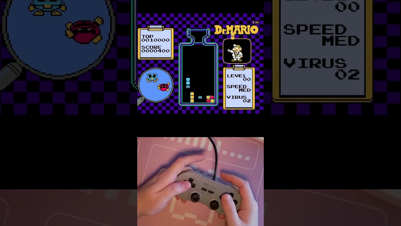 Dr. Mario: самое начало игры! 💊🎮