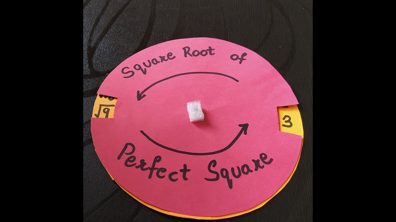 Maths Working Model Square Root Of Number Working Model Maths Tlm