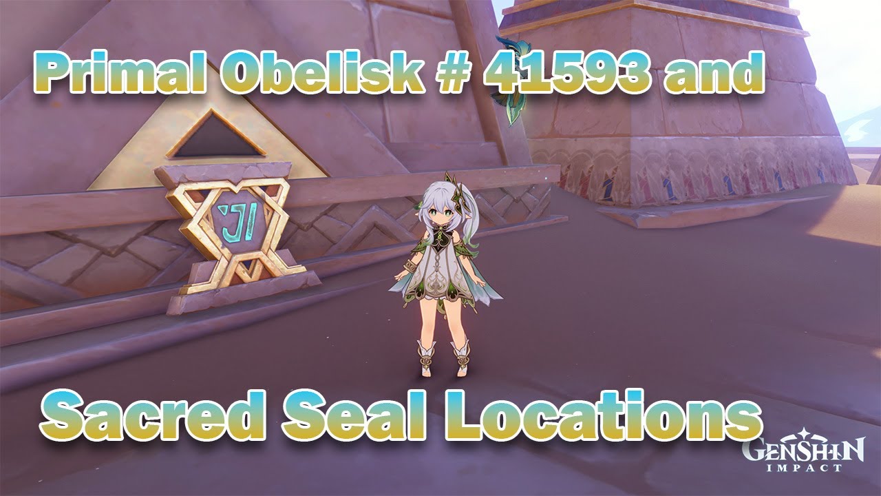 Primal Obelisk # 41593 and Sacred Seal Location Guide - YouTube