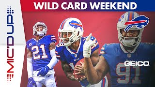 Jordan Poyer, Ed Oliver and Isaiah McKenzie Mic'd Up for Super Wild Card Weekend | Buffalo Bills