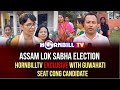 Assam lok sabha election hornbilltv exclusive with guwahati seat cong candidate