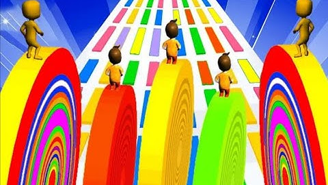 NOOB vs PRO vs HACKER in Android IOS, LAYERS ROLL GAME All levels Walkthrough Gameplay Update Pro