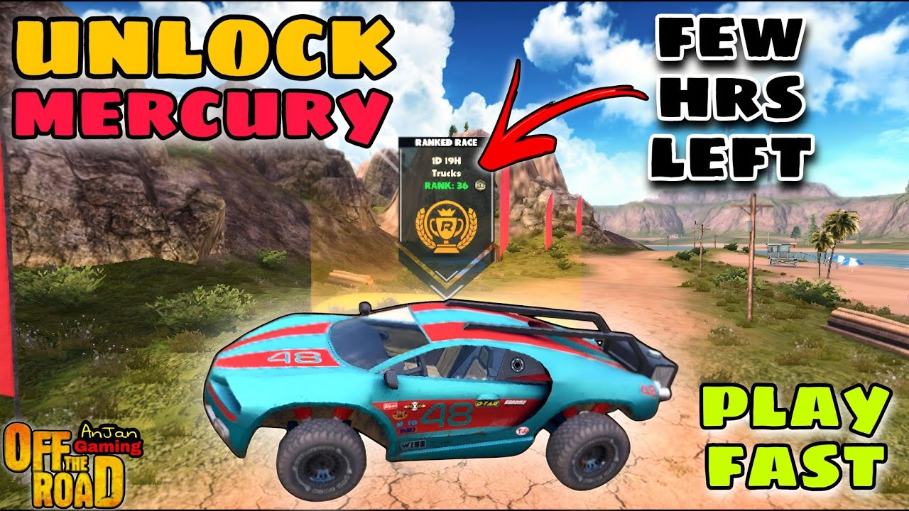 Off The Road V1.17 MERCURY Ranked Race🤔😱😍|| OTR V1.17 New Mercury Ranked Race 1 Day 19 Hrs Left❤️‍🔥🎁