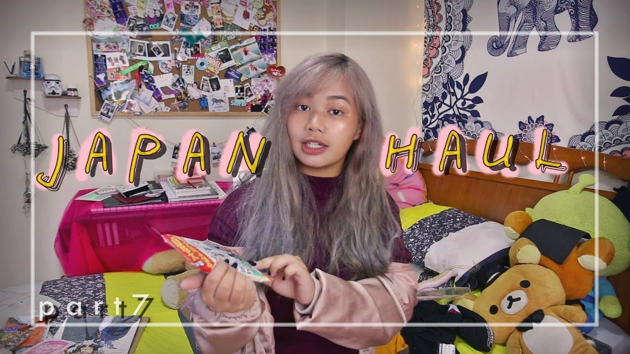 JAPAN HAUL | Anime & Snacks | 