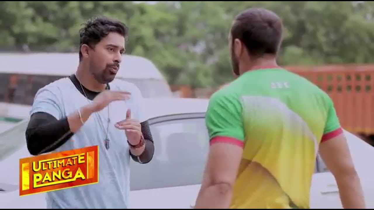 Ultimate Panga - Pro Kabaddi's Rakesh Kumar jumps over a car! - YouTube