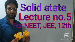 Solid state lecture no.5.. Interesting numerical
