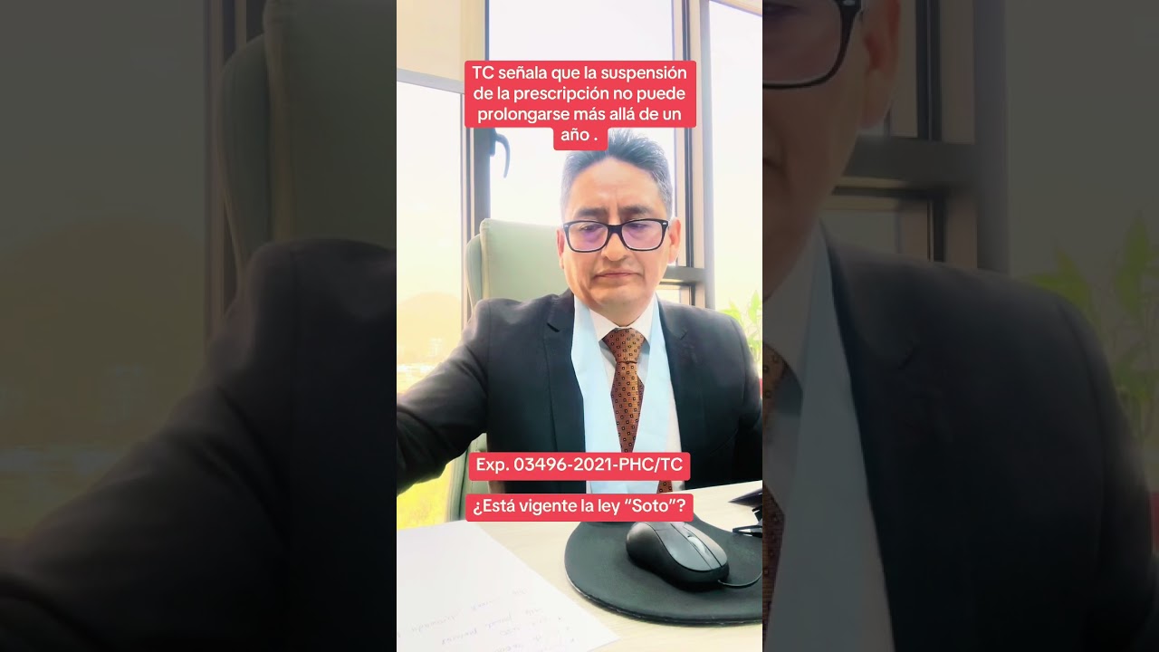 ¿Está vigente la ley Soto?