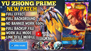 UPDATE Script Skin Yu Zhong PRIME M5 - Cosmic Dragon No Password | Full Effect Voice | Patch Terbaru