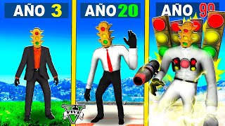 Thumbnail for SOBREVIVÍ 100 AÑOS como TRAFFICMAN en GTA 5!! (Skibidi Toilet mod)