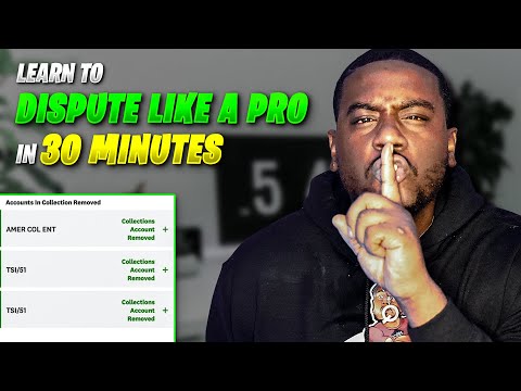 {GUARANTEE WORK ?} Ultimate CREDIT DISPUTE Guide To Deleting Everything Like A Pro