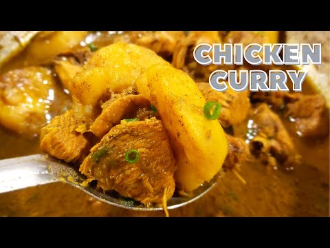 Guyanese Curry Chicken And Potatoes