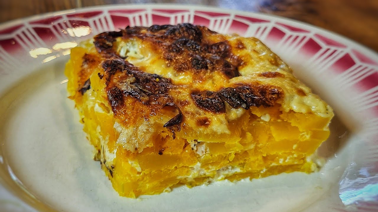 GRATIN SAVOYARD A LA COURGE BUTTERNUT