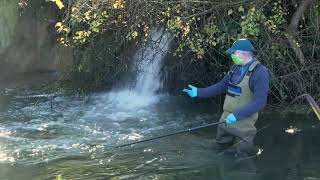 River Coln by TV reporter Ken Goodwin