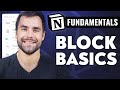 Notion fundamentals what are blocks