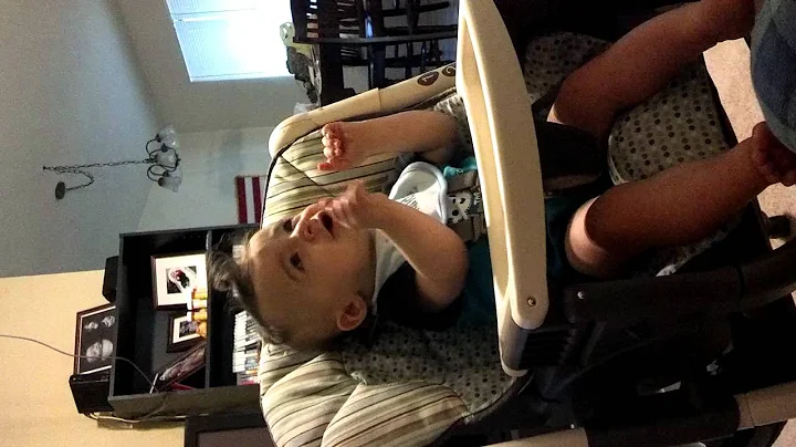 Eating and being goofy