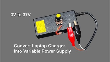 How To Convert Laptop Charger Into Variable Power Supply | RK Electronics Karachi