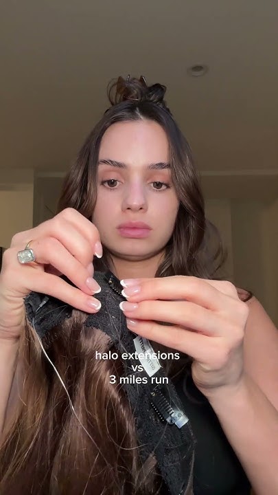 halo-hair-extensions-vs-a-3-mile-run-youtube