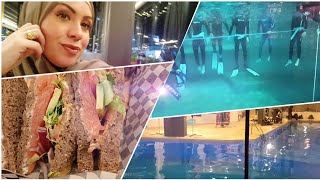 Vamos a Nike Store Factory ⚽ ➕ Centro comercial con escuela de Buceo🏊 me animaré? 🤔