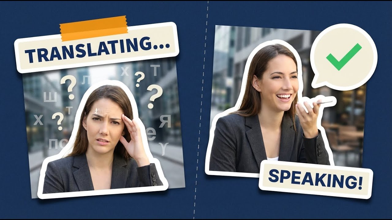 Think in English: Stop Translating in Your Head (Practice)