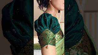 Pop Sleeves Design 🔥 Puff Sleeve Design Stitching #blouse #shorts #viral #stitching #video