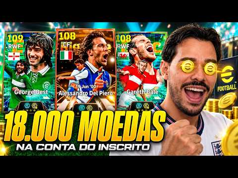 Pack Opening 18,000 COINS on SUBSCRIBER ACCOUNT Searching for DEL PIERO in eFootball 2024