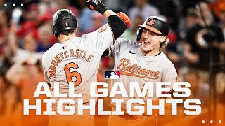 Highlights from ALL games on 5\/8! (Orioles win wild one, Yankees tee off against Astros)