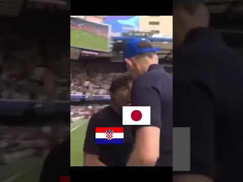[2022 카타르 월드컵 16강] 크로아티아 vs 일본 각팀 반응 #shorts