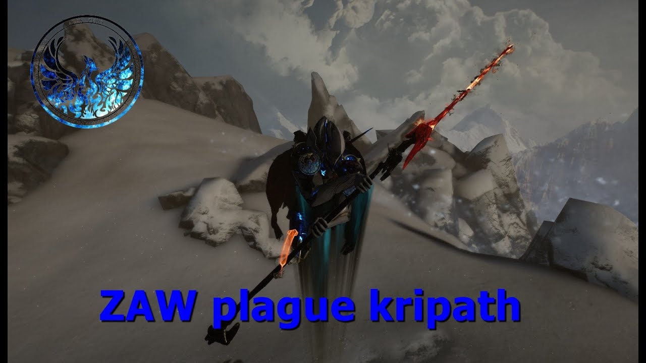 Warframe ZAW plague kripath YouTube
