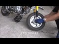 HONDAモンキーのタイヤチューブ交換