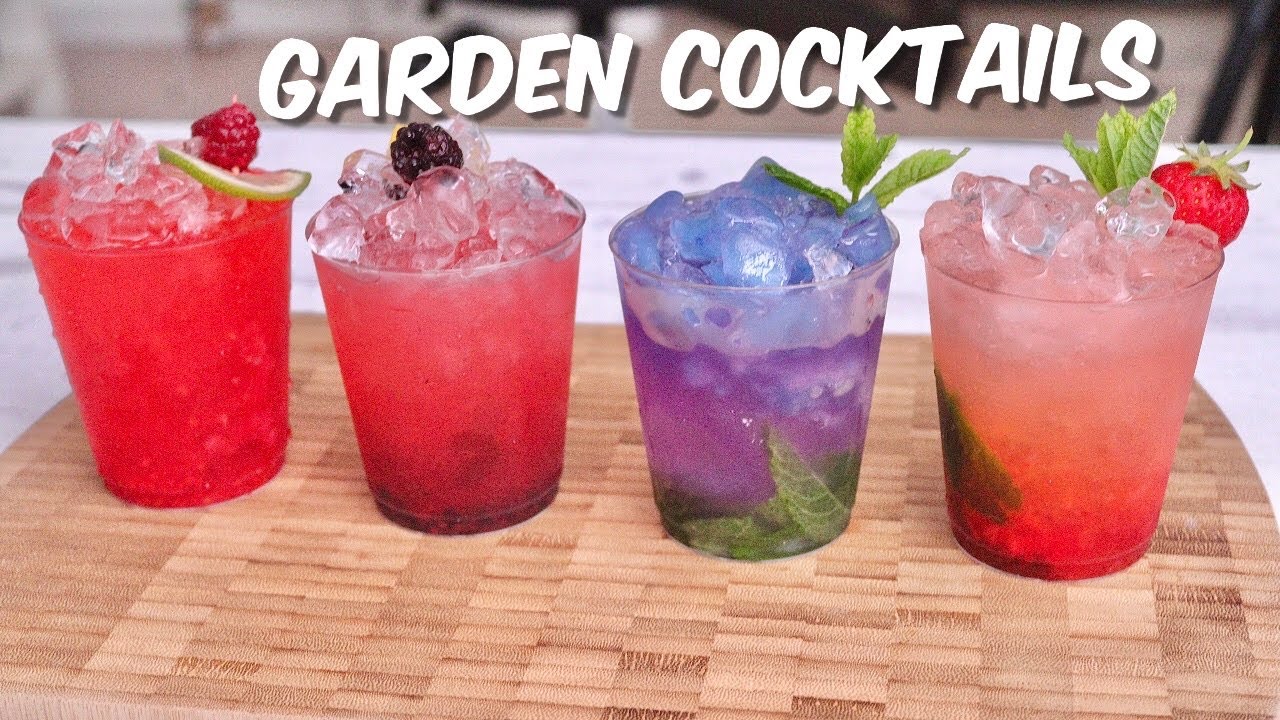 Garden Cocktails Easy Cocktails Classics No equipment Needed YouTube