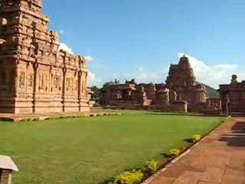 A video clip showing the famous Pattadakal temples.