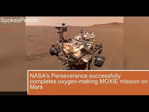 NASA's Perseverance successfully