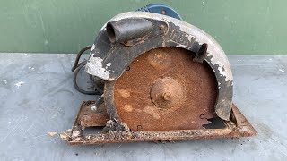 Restoration of Old Severely Damaged Wired Circular Saws // Wired Circular Saw Restorations Skills